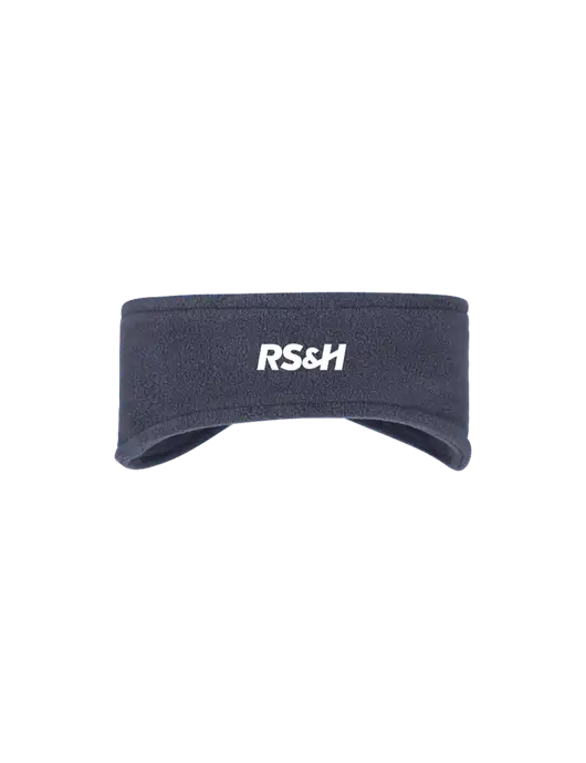 Navy Stretch Fleece Headband w/RS&H Logo