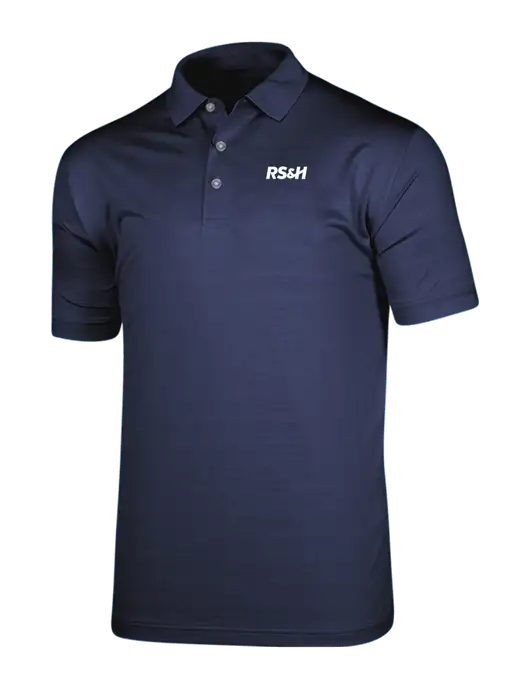 Callaway Vibrant Navy Ventilated Polo w/RS&H Logo