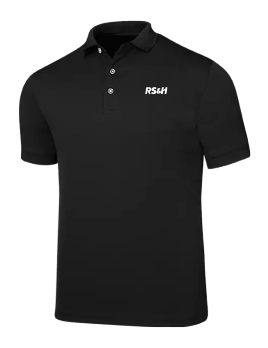 Callaway Ottoman Black Polo w/RS&H Logo