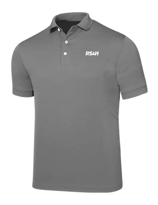 Callaway Ottoman Medium Grey Polo w/RS&H Logo