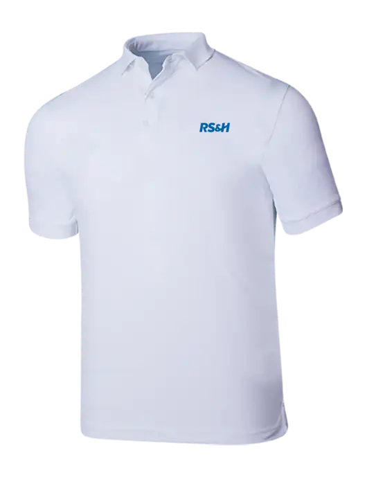 Callaway Ottoman Bright White Polo w/RS&H Logo