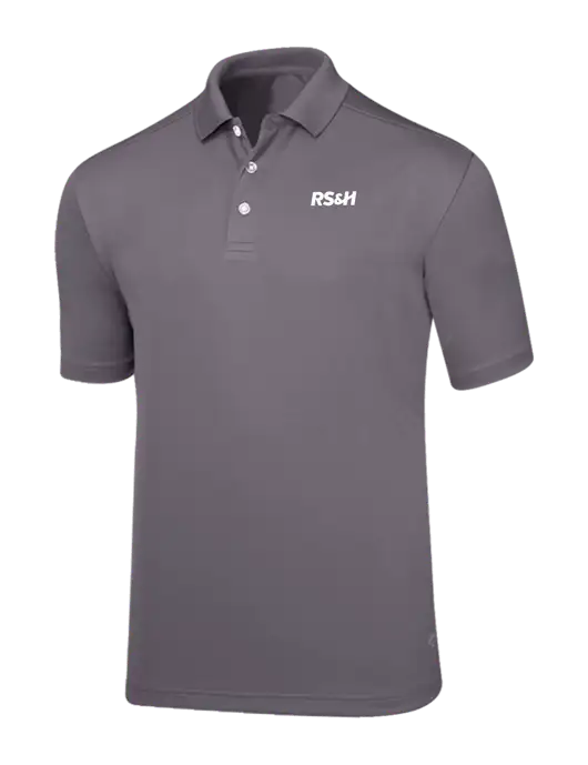 Callaway Core Medium Grey Performance Polo w/RS&H Logo