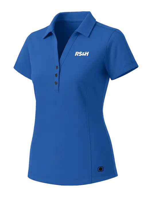 OGIO Womens Royal Blue ONYX Polo w/RS&H Logo