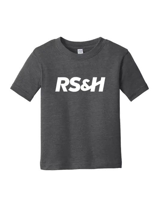 Rabbit Skins Vintage Smoke Toddler Fine Jersey Tee w/RS&H Logo