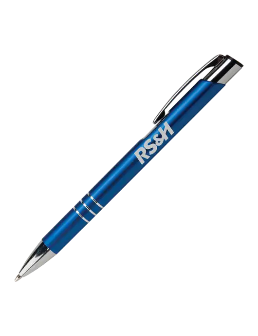 Laurent Blue Pen - Black Ink w/RS&H Logo