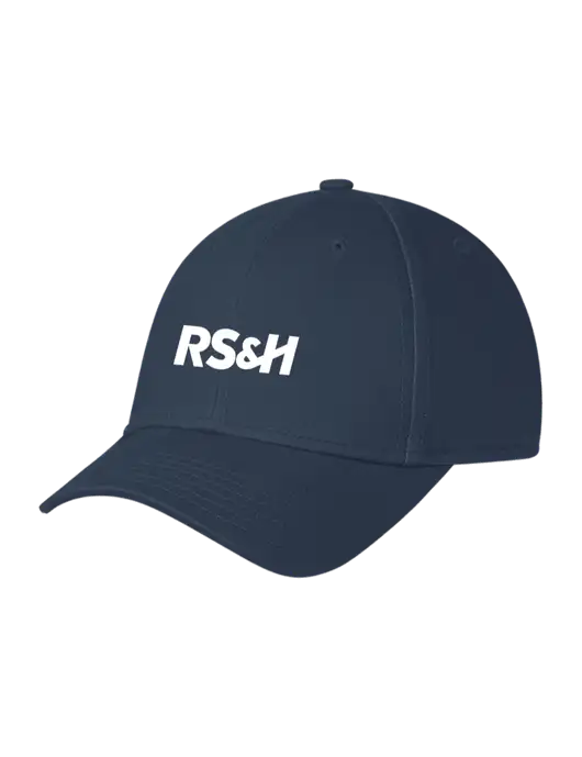 Navy Structured Cap Hook & Loop w/RS&H Logo