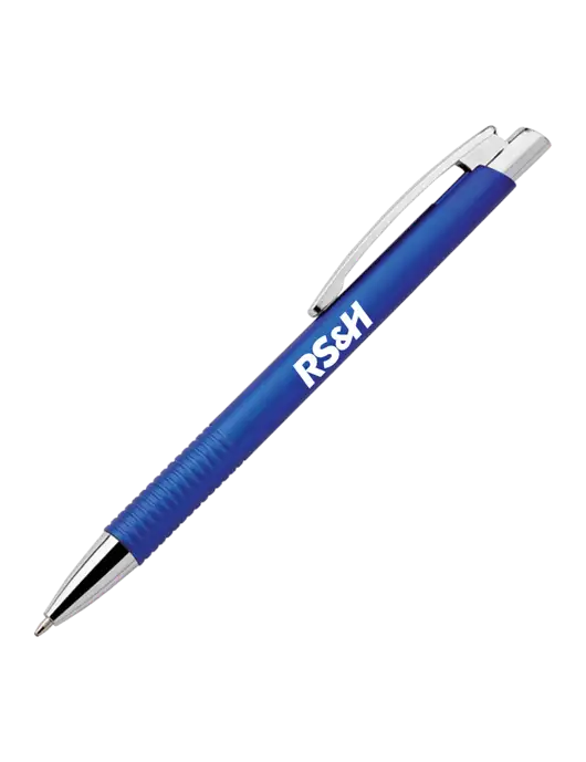 Malay Royal Ballpoint Pen - Blue Ink w/RS&H Logo