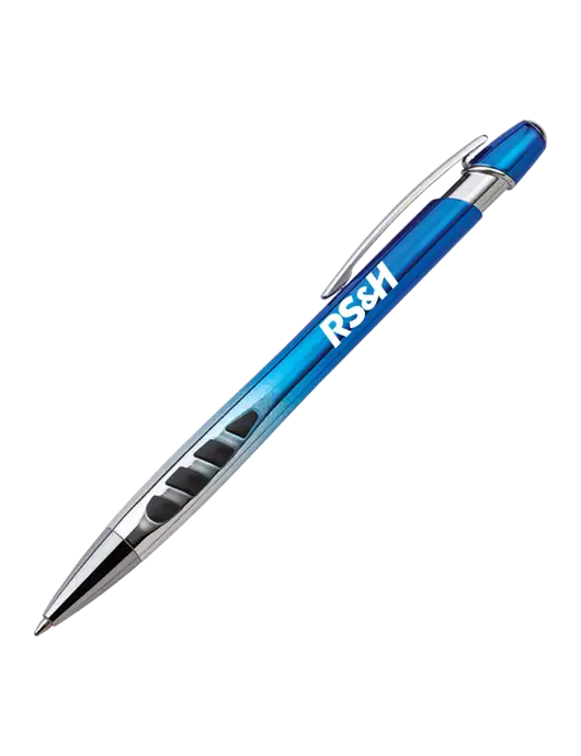 Zenith Blue Ballpoint Pen - Blue ink w/RS&H Logo