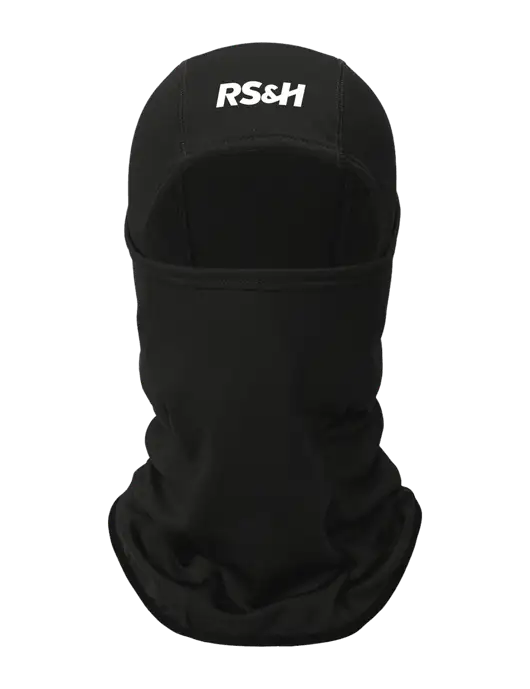 Black CornerStone Smooth Fleece Face Mask w/RS&H Logo