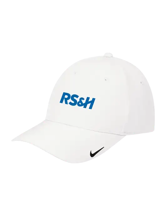 Nike White Dri-FIT Legacy Cap w/RS&H Logo