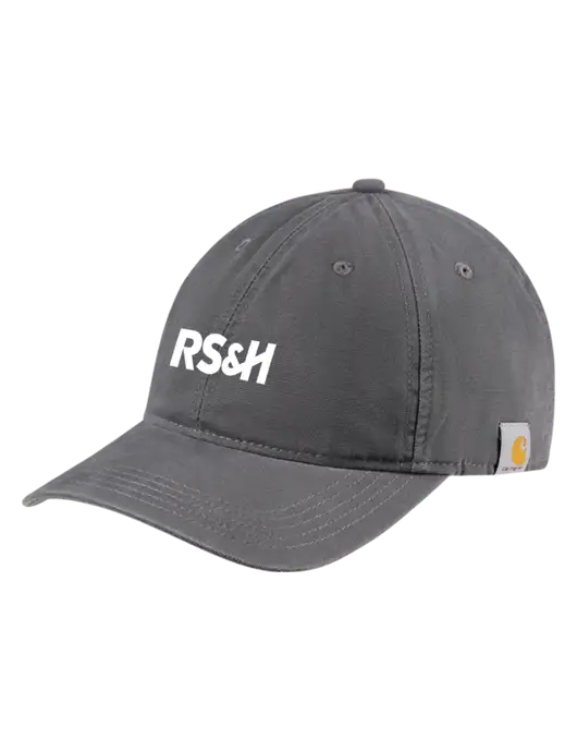 Carhartt Dark Grey Cotton Canvas Cap w/RS&H Logo