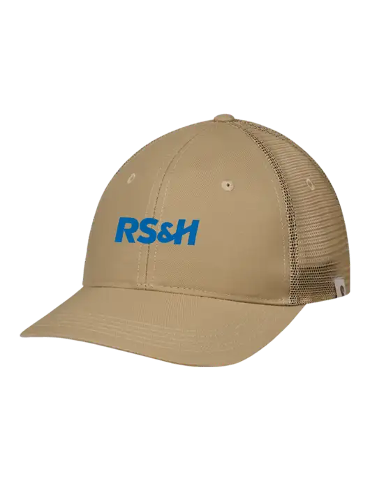 Carhartt Dark Tan Trucker Rugged Pro Series Cap w/RS&H Logo