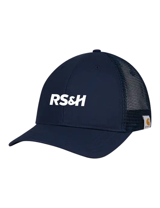 Carhartt Navy Trucker Rugged Pro Series Cap w/RS&H Logo