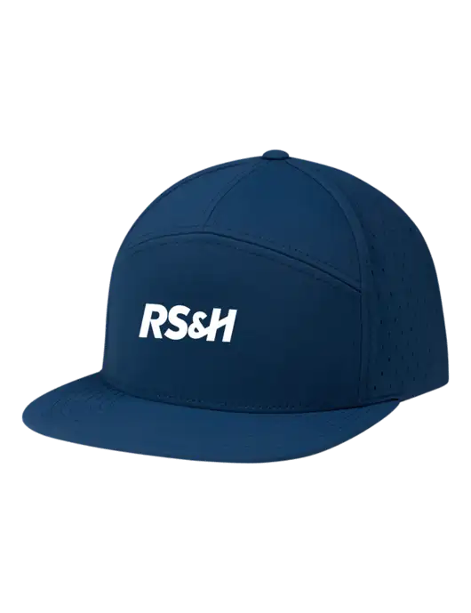 Richardson Light Navy Cannon Cap w/RS&H Logo