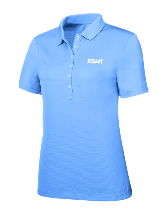 Callaway Womens Ottoman Light Blue Polo w/RS&H Logo