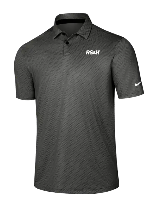 Nike Dark Grey Vapor Dash Polo w/RS&H Logo