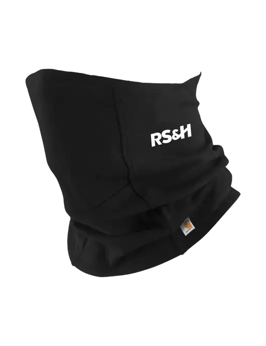 Carhartt Black Cotton Blend Filter Pocket Gaiter w/RS&H Logo