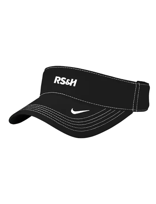 Nike Black Dri-FIT Ace Visor w/RS&H Logo