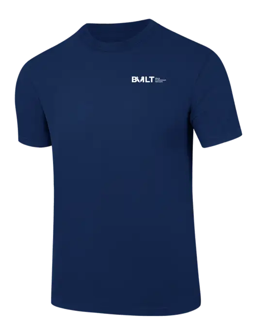 Comfort Colors 6.1 oz Dark Navy Heavyweight Ring Spun T-Shirt w/RS&H BUILT Logo